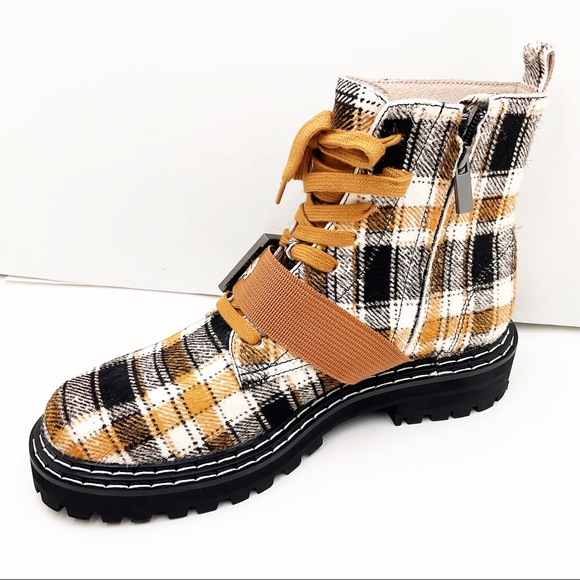 🆕{Cecelia New York} Gingerbread Leather Lug Sole Boots - Picture 7 of 16